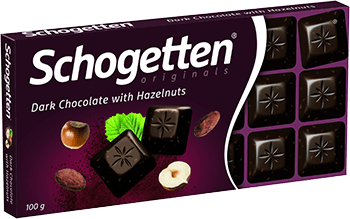 Levně Schogetten hořká čokoláda s oříšky