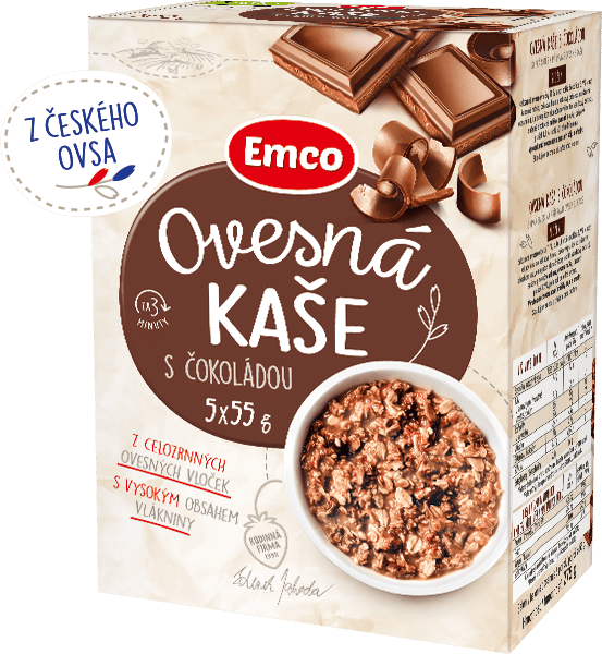 Ovesná kaše s čokoládou - Emco